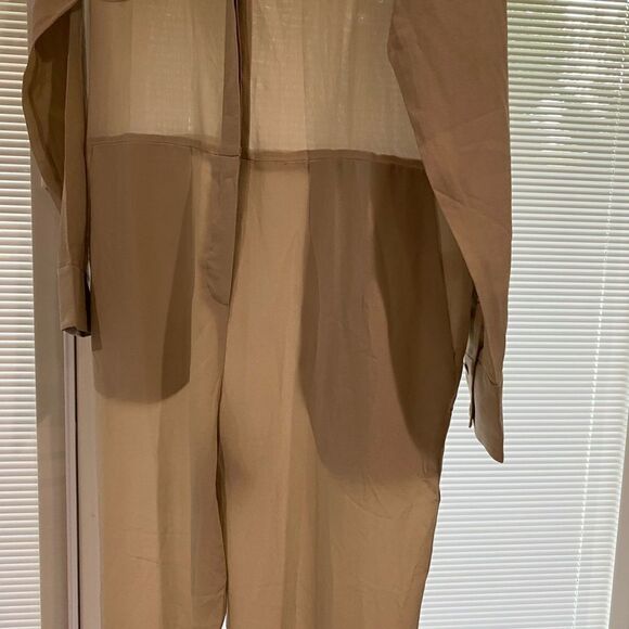 NWT Alexander Wang sheer silk Jumpsuit size small - Picture 4 of 7
